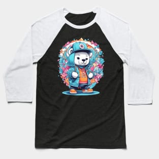 DJ Bear Baseball T-Shirt